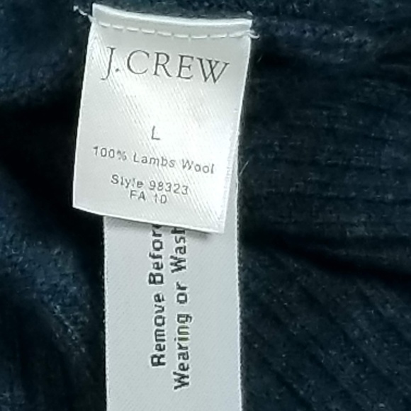 J Crew New York Sweater Mens Size L Large Green - Picture 6 of 7
